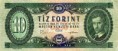 Tíz forint 1969. június 30.